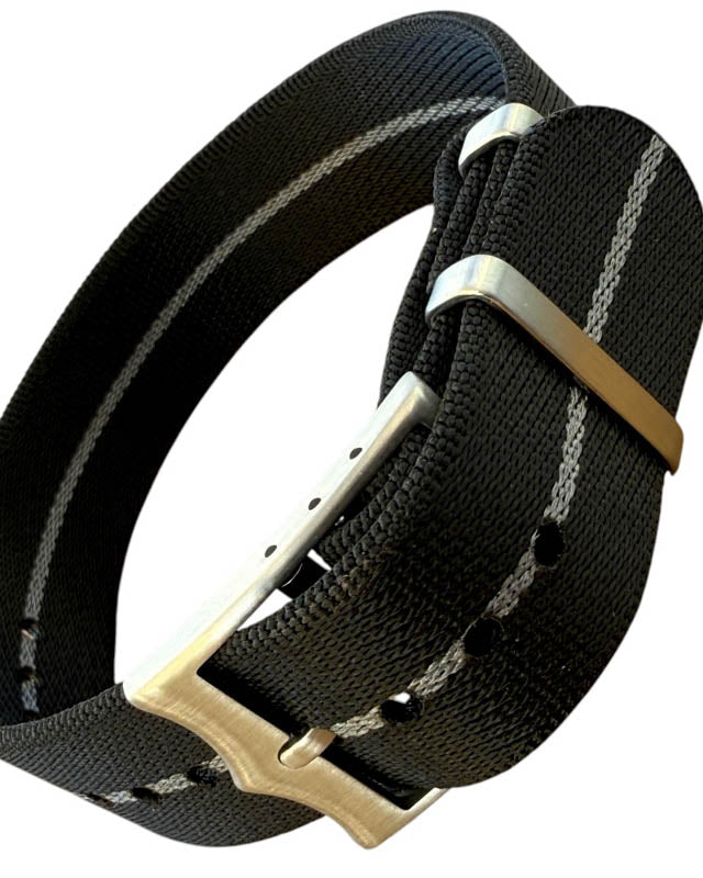 Einteiliges Uhrenarmband, NATO, Trap in verschiedenen Bandbreiten wie 18, 20,22 mm verfügbar