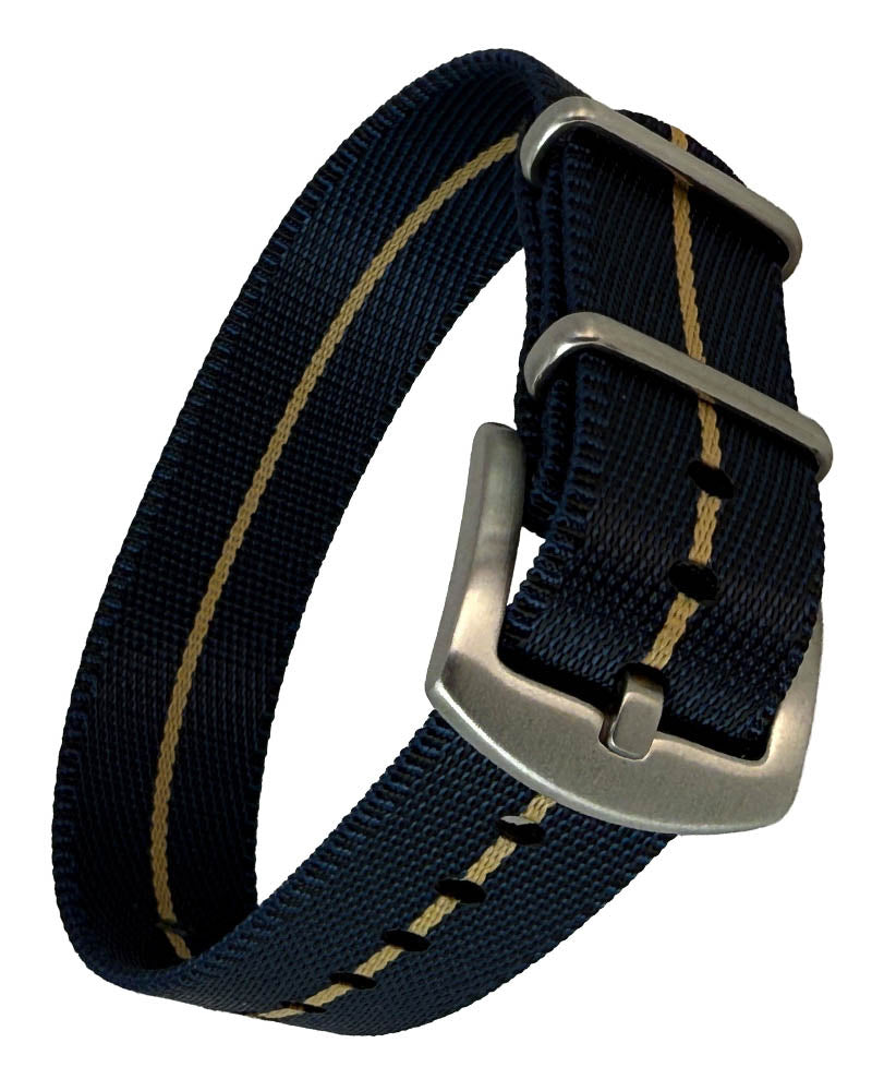 Nato Strap - single pass - navy sand