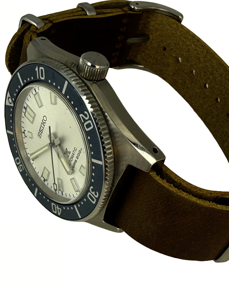 Nato Strap aus Leder Farbe braun