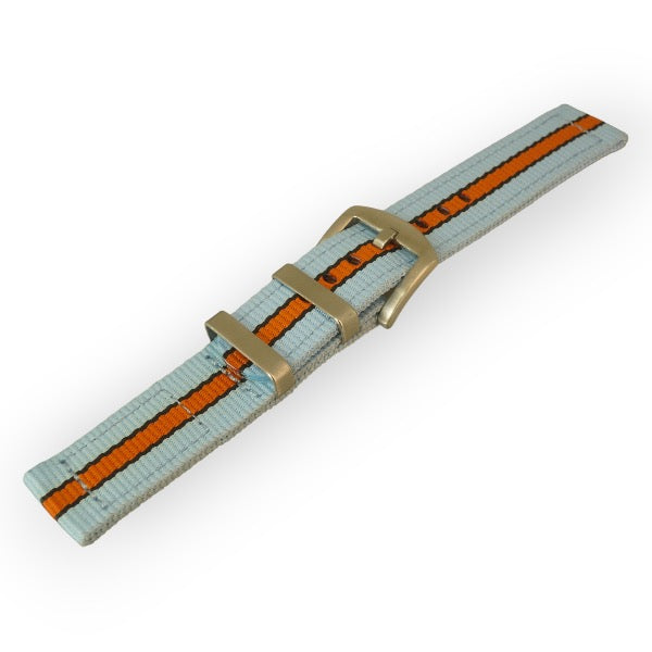 Nylon Split Strap - zweiteiliges Uhrenarmband Gulf bleached