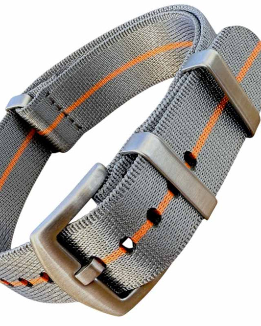 Einteiliges Uhrenarmband, NATO, Trap in verschiedenen Bandbreiten wie 18, 20,22 mm verfügbar