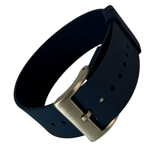 Nato Strap aus FKM Rubber - Farbe navy