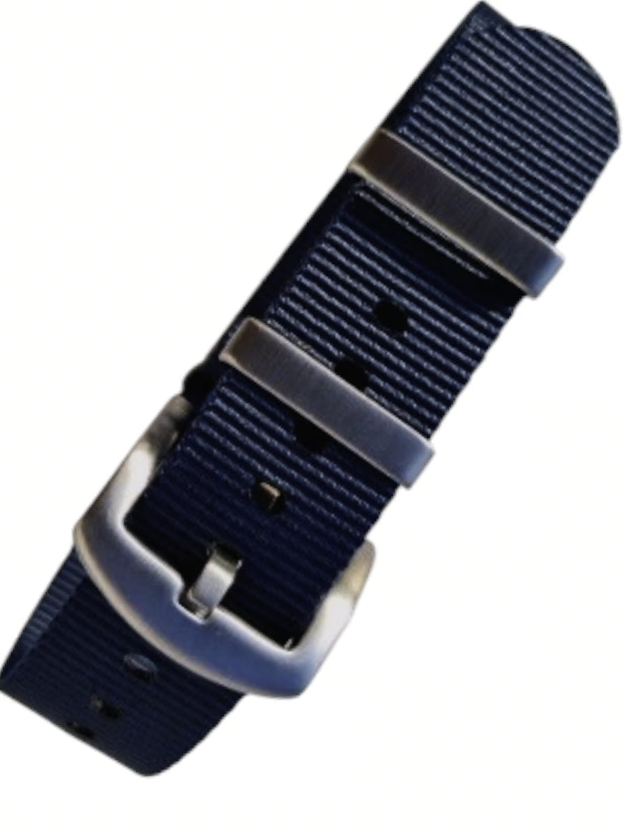 Einteiliges uhren, Armband, Natos, sTrap, navy