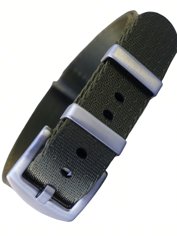 NATO STRAP Einteiliges Durchzugsarmband, Farbe oliv