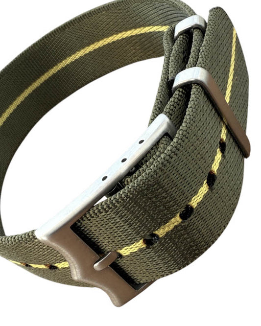 Einteiliges Uhrenarmband, NATO, Trap in verschiedenen Bandbreiten wie 18, 20,22 mm verfügbar