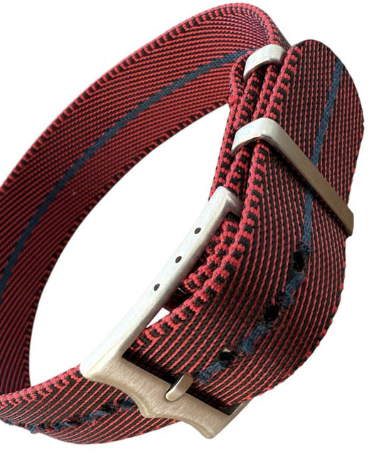 Einteiliges Uhrenarmband, NATO, Trap in verschiedenen Bandbreiten wie 18, 20,22 mm verfügbar