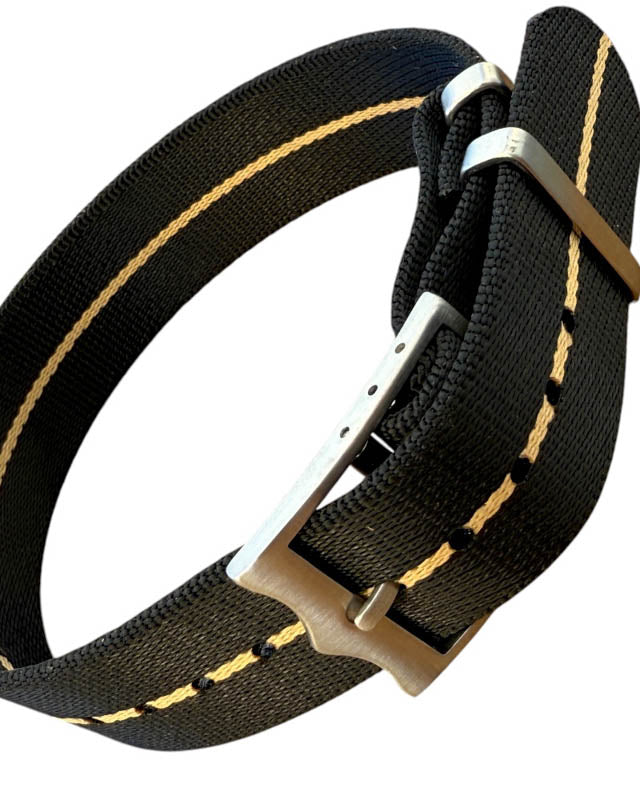 Einteiliges Uhrenarmband, NATO, Trap in verschiedenen Bandbreiten wie 18, 20,22 mm verfügbar