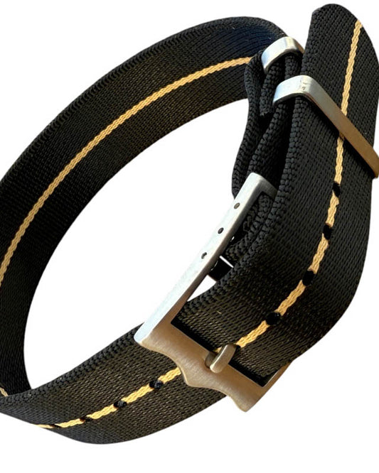 Einteiliges Uhrenarmband, NATO, Trap in verschiedenen Bandbreiten wie 18, 20,22 mm verfügbar