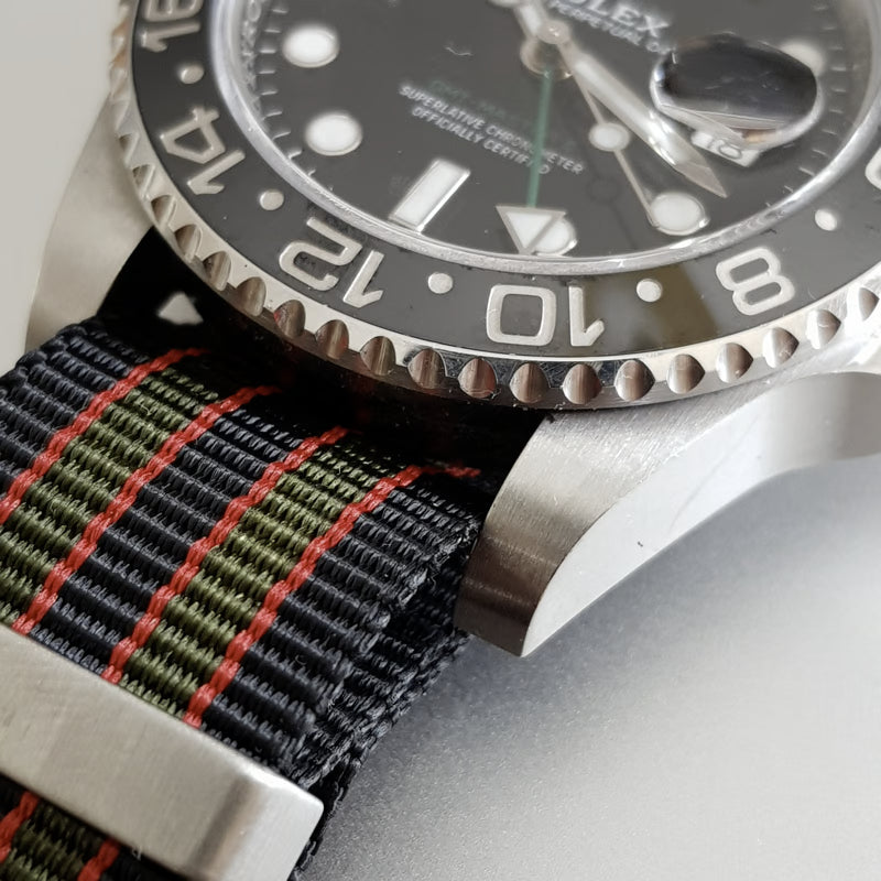 NAUST Strip an eine Rolex GMNatos Strip an eine Rolex gmt, Master