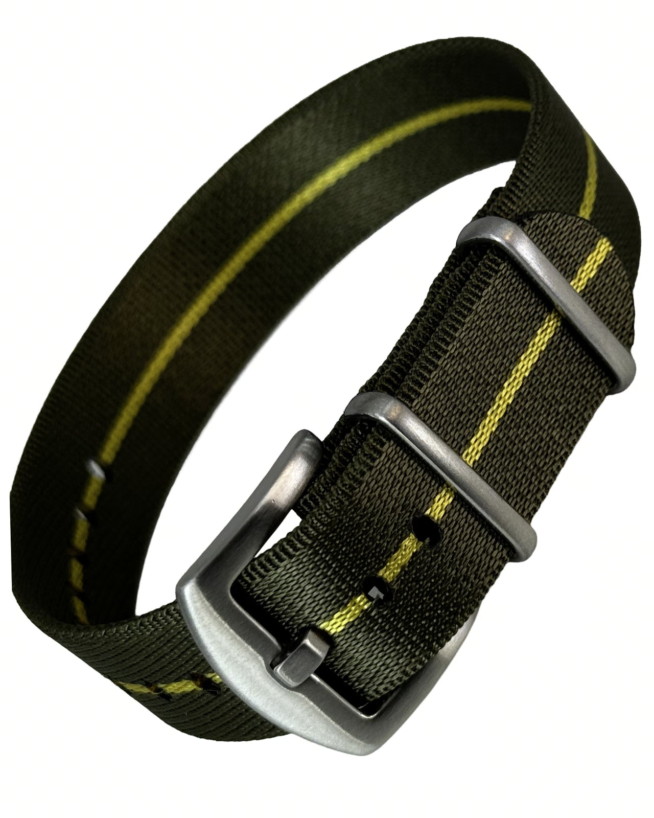 Nato Strap - single pass - oliv gelb