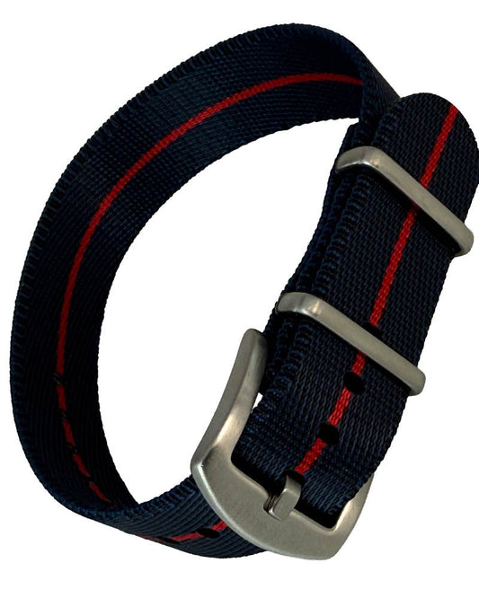 Nato Strap - single pass - navy rot