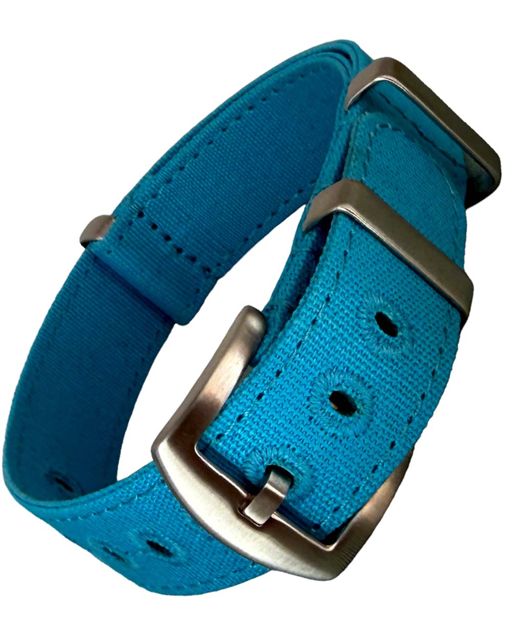Canvas Nato Strap - pastellblau