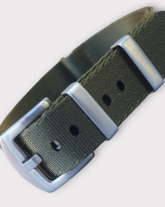 Nato Strap - EXTRA Lang -Farbe oliv