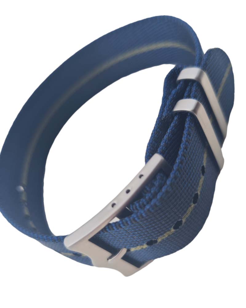NATO Strap Premium - Color grey orange