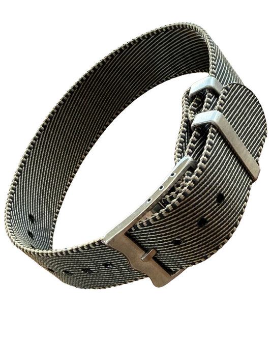 Nato Strap Premium - Farbe sand - schwarz