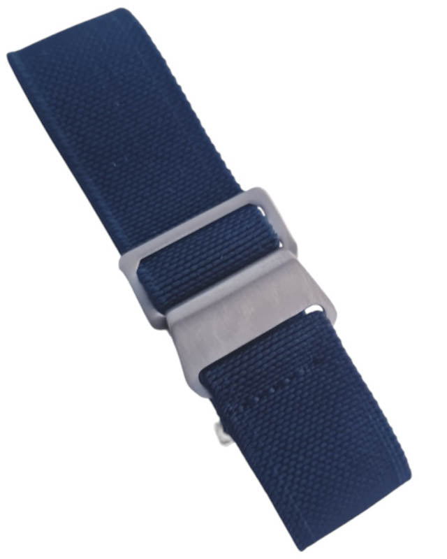 Einteiliges Spangenarmband mit Stretch Anteil Farbe Navy dunkelblau